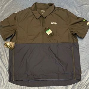 New Nike Seattle Seahawks Outerwear Shirt NFL XL